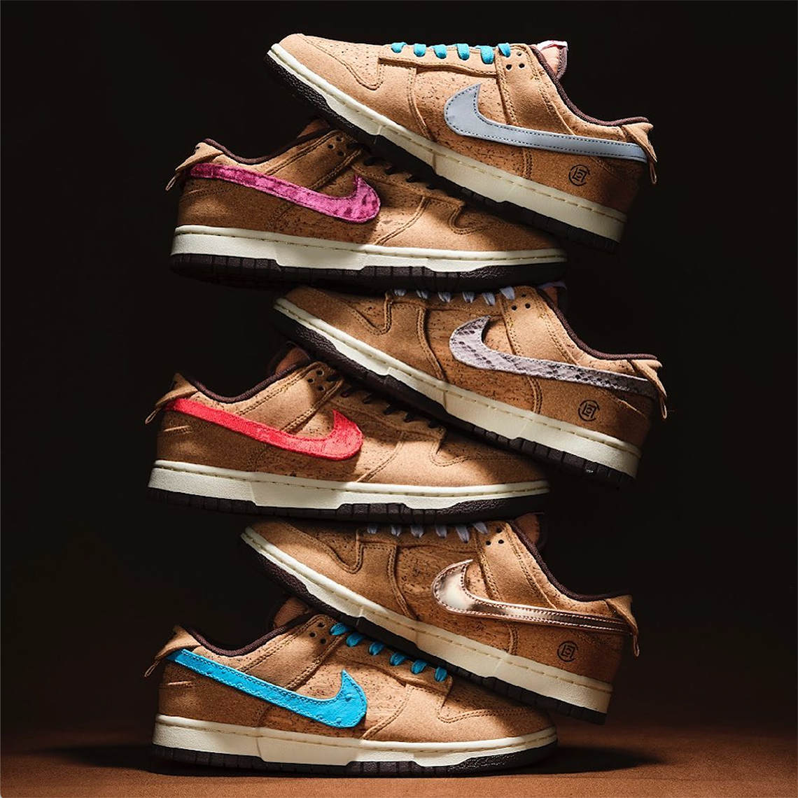 CLOT x Nike Cork Dunk 'Your Style, Your Swoosh': Một phiên bản độc đáo mang phong cách của bạn - 2