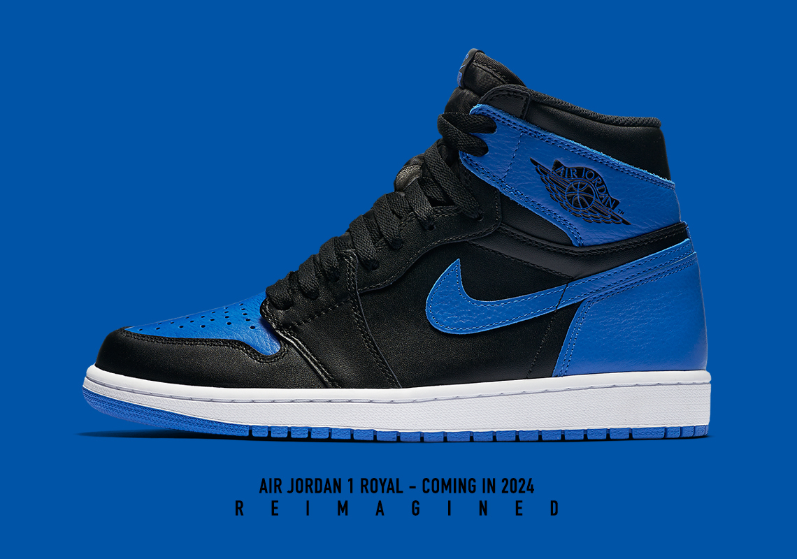 Có tin đồn Air Jordan 1 Royal Reimagined sẽ được phát hành vào đầu năm 2024 - 1