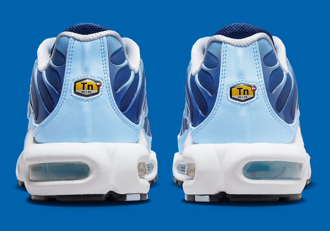 'Collegiate Blue Gradient' bao phủ trên bề mặt của Nike Air Max Plus - 5