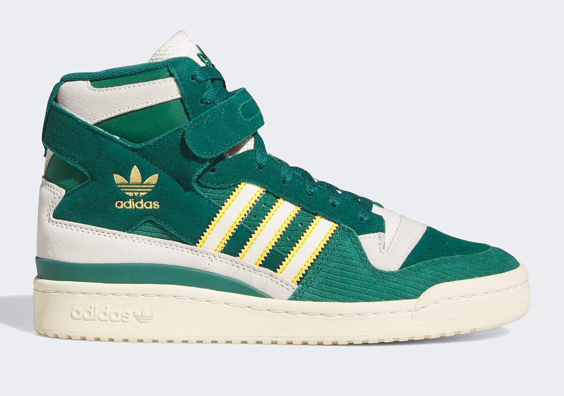 'Collegiate Green' gắn kết adidas Forum 84 Hi - 2