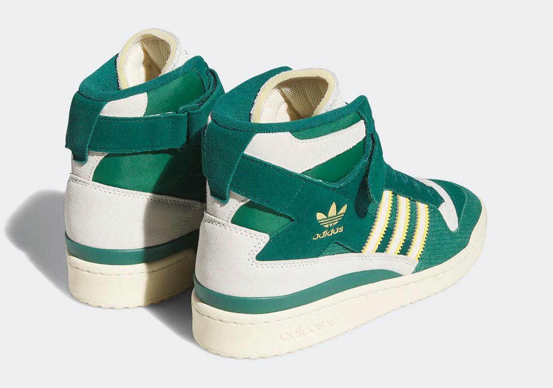 'Collegiate Green' gắn kết adidas Forum 84 Hi - 4