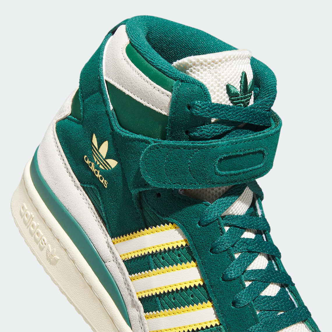 'Collegiate Green' gắn kết adidas Forum 84 Hi - 8
