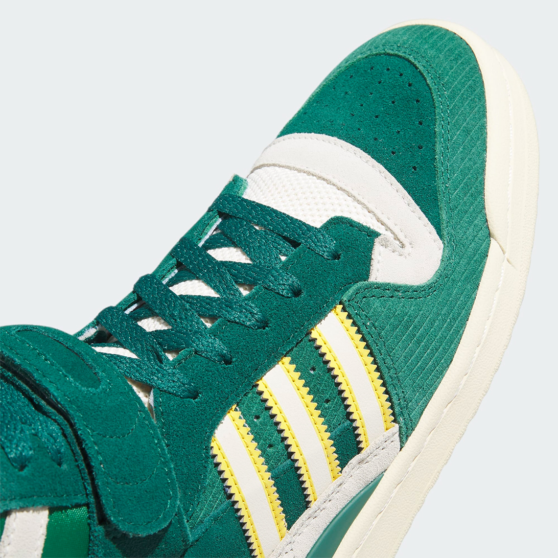'Collegiate Green' gắn kết adidas Forum 84 Hi - 9