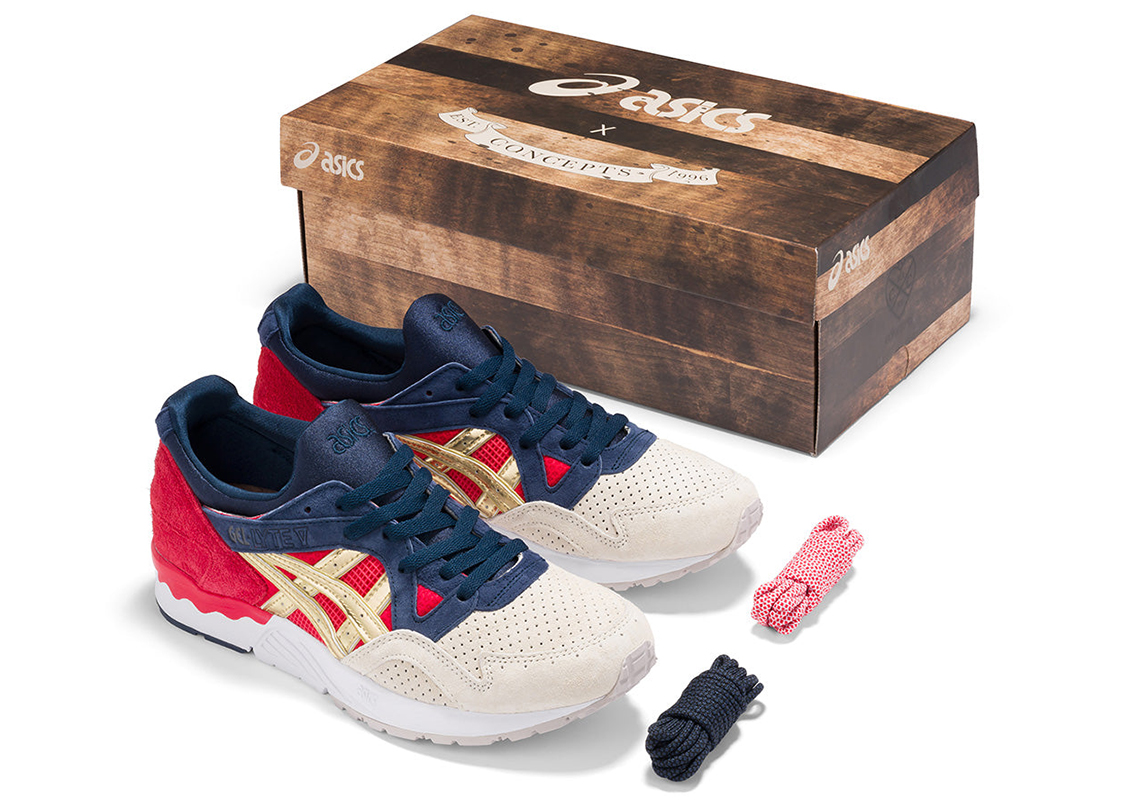 Concepts x ASICS GEL-LYTE V 'Libertea': Sự tái hợp đáng chờ đợi của đôi giày kỷ niệm! - 1