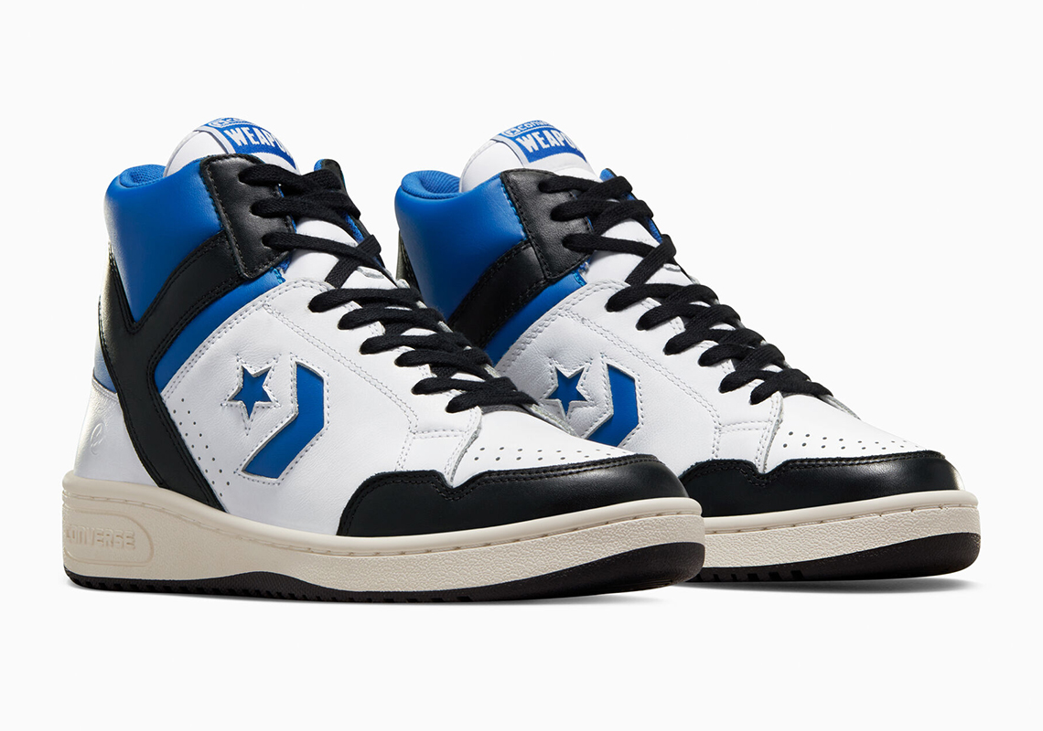 Converse Weapon được trang trí với phong cách "Sport Royal" đặc trưng của fragment design