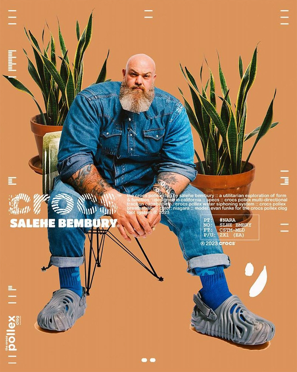 Crocs Pollex Clog 'Niagara': Bộ sưu tập mới với sự sáng tạo của Salehe Bembury sẽ làm bạn ngạc nhiên! - 2