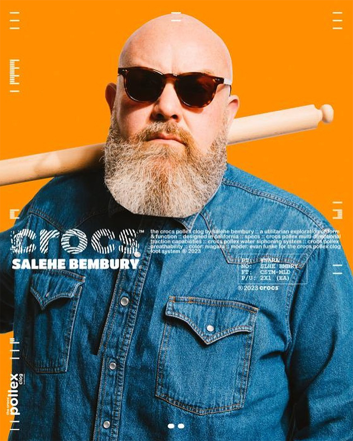 Crocs Pollex Clog 'Niagara': Bộ sưu tập mới với sự sáng tạo của Salehe Bembury sẽ làm bạn ngạc nhiên! - 5