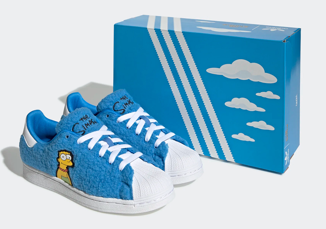 Cùng chiêm ngưỡng mẫu giày sneaker  Simpsons x adidas Superstar