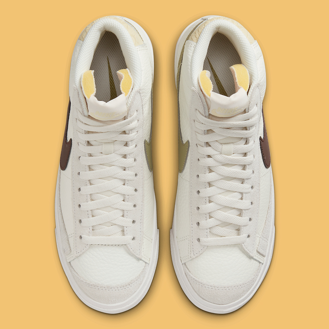 Cùng khám phá đôi giày sneaker Nike Blazer Mid 77 Python Heel - 5