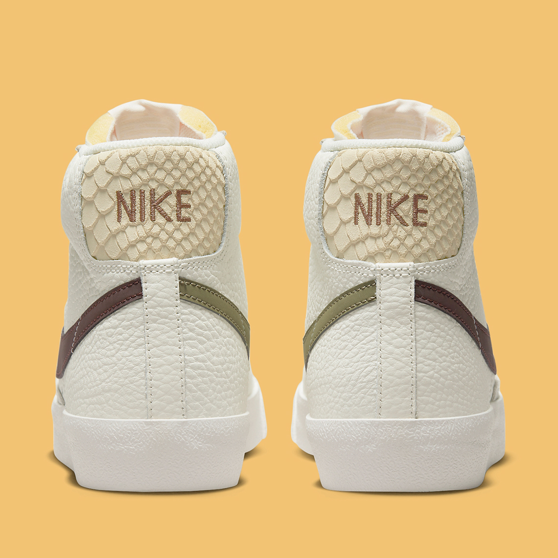 Cùng khám phá đôi giày sneaker Nike Blazer Mid 77 Python Heel - 6