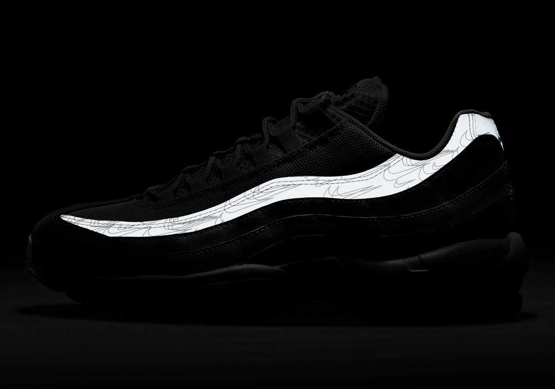 Cùng ngắm hình ảnh của mẫu giày sneaker Nike Air Max 95 Grey/Midnight Navy - 8