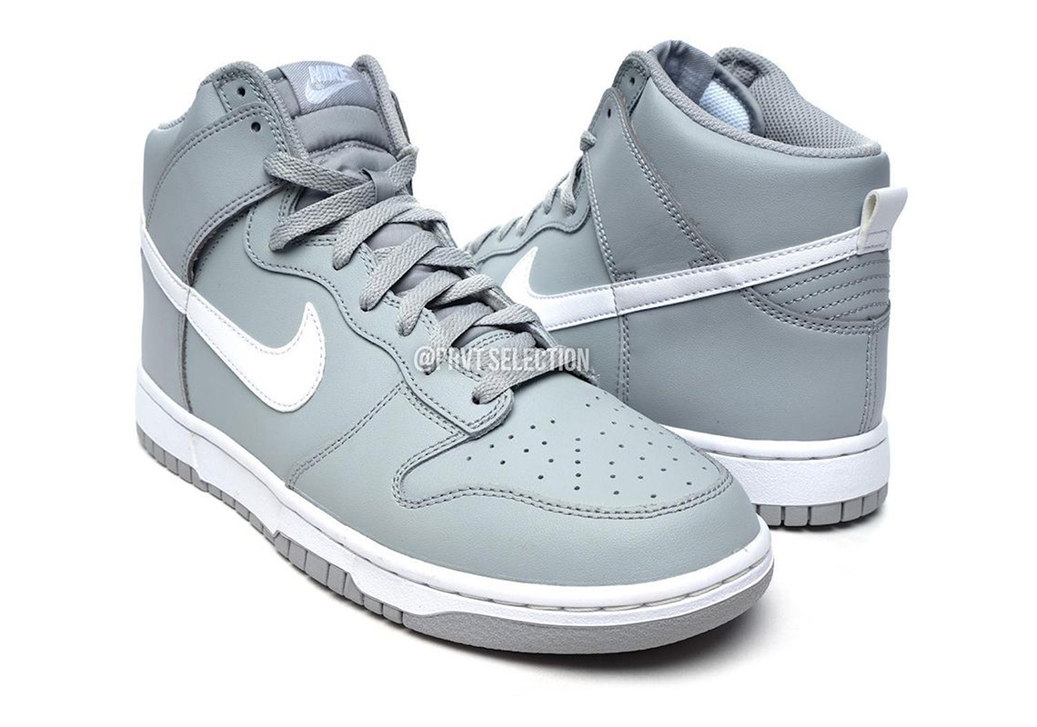 Da Wolf Grey được sử dụng cho mẫu Nike Dunk High này cho năm 2023 - 1