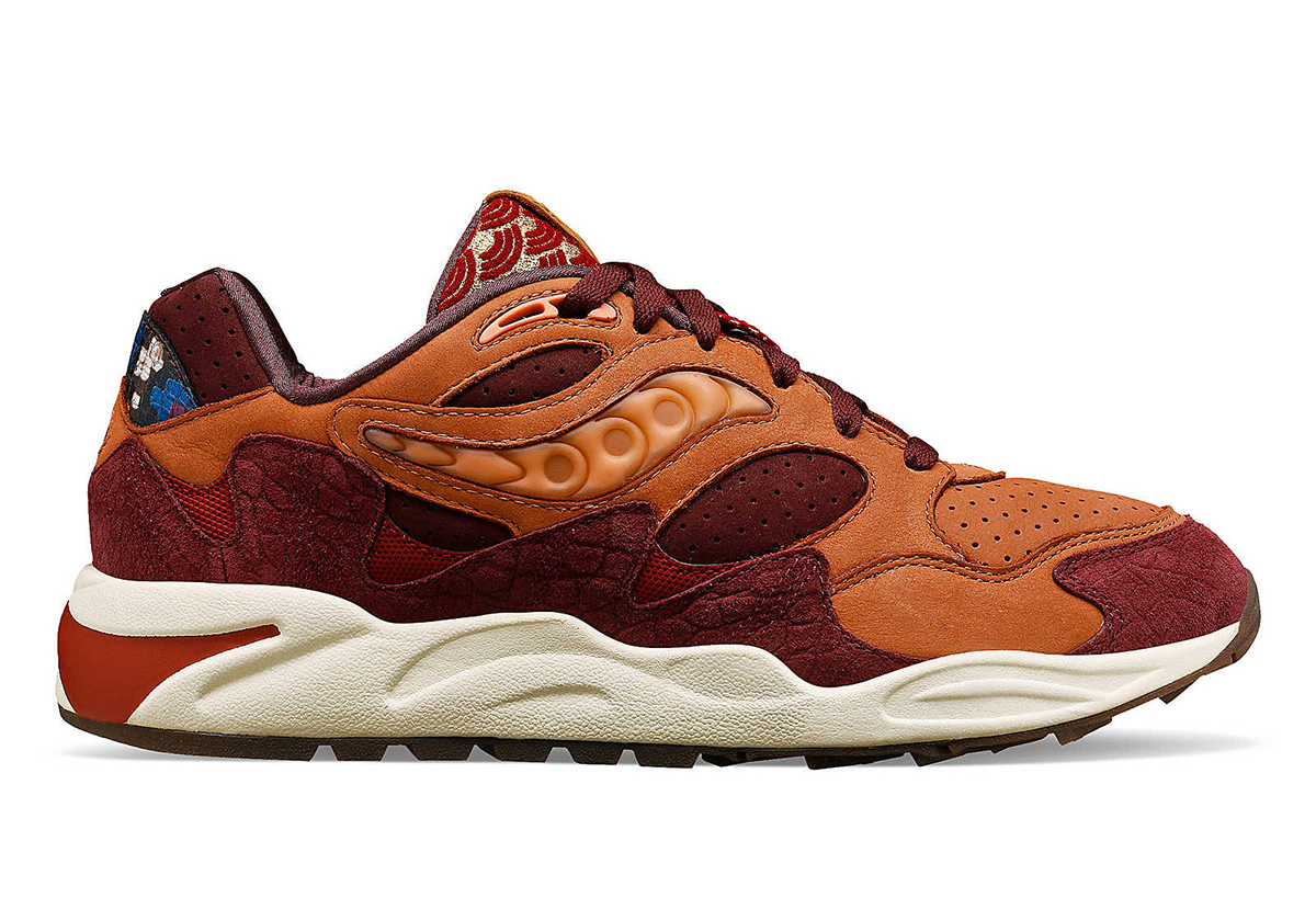 Đánh Dấu Năm Rồng: Saucony Grid Shadow 2 Phiên Bản Đặc Biệt - 3