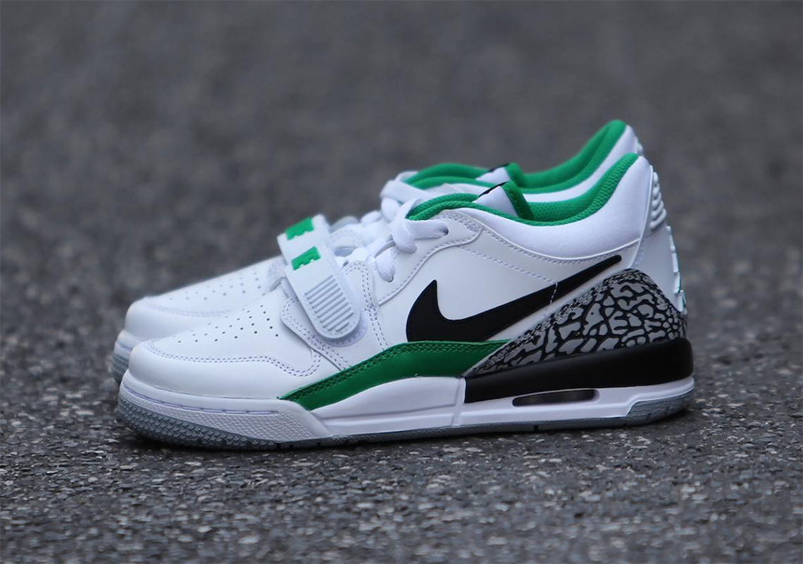 Đánh giá mẫu giày Don C x Jordan Legacy 312 Pine Green - 3