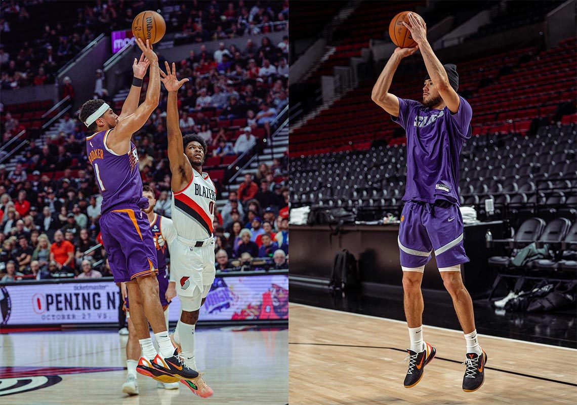 Devin Booker Nhận Quà Tặng Đặc Biệt: Giày Nike Kobe 6 PE 'Ukraine' Từ P.J. Tucker - 2