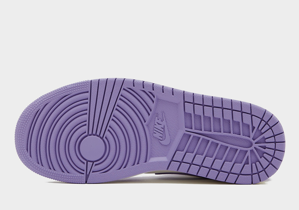 Điểm qua phiên bản Air Jordan 1 Mid màu tím nhạt sẵn sàng cho mùa hè - 4