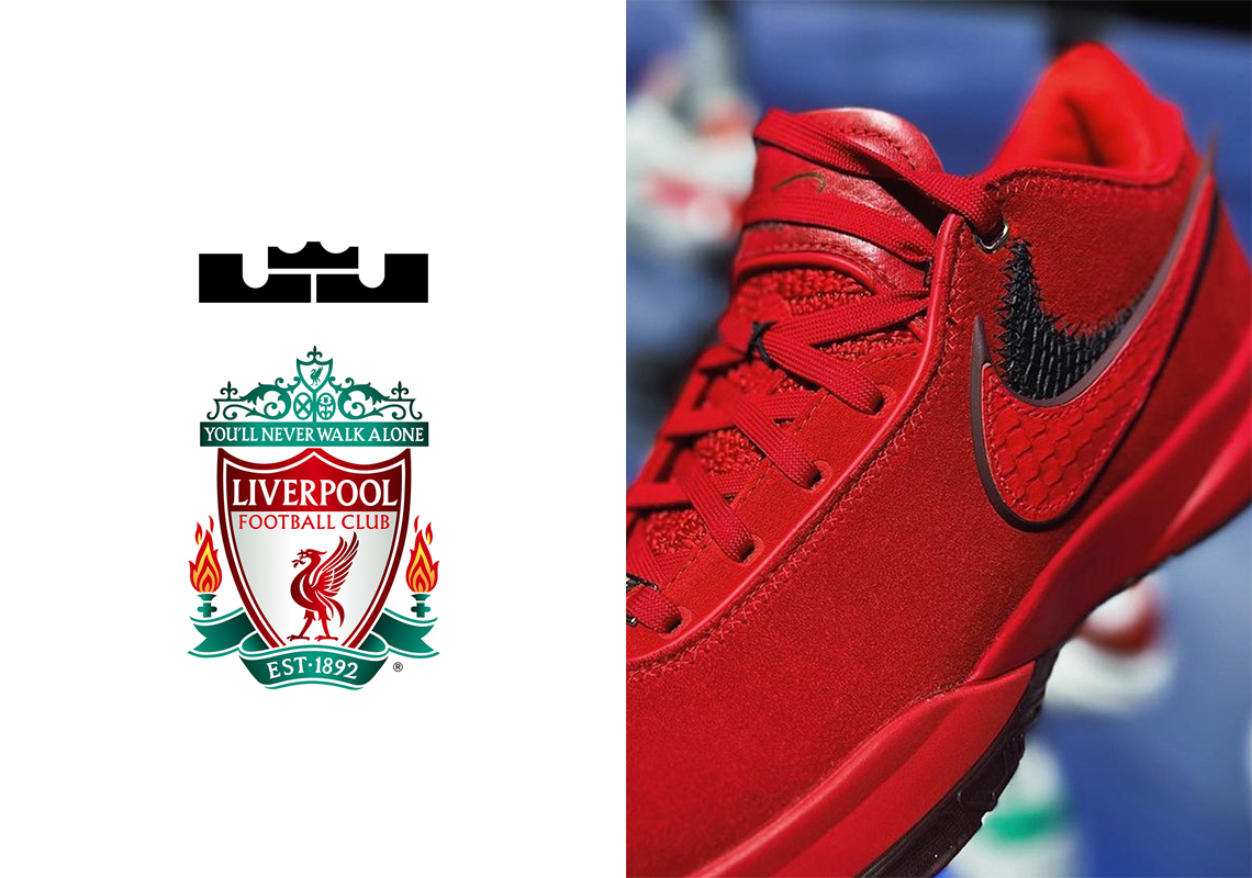 Điều đầu tiên khiến tôi chú ý về Nike LeBron 20 Liverpool là thiết kế độc đáo - 1