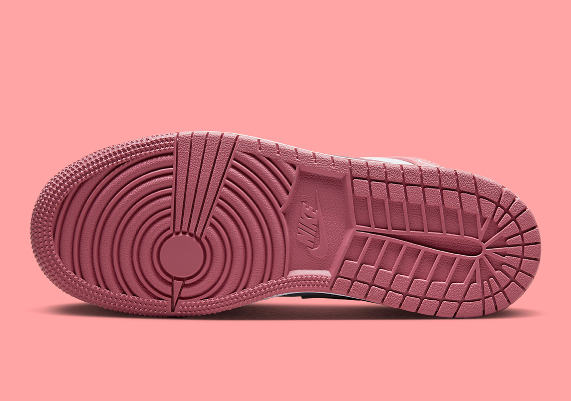 Đôi Air Jordan 1 mid màu hồng/trắng này là món quà hoàn hảo trong Ngày lễ tình nhân - 6