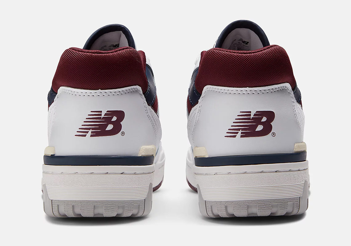 Đôi giày New Balance 550 màu Navy và Maroon - 4