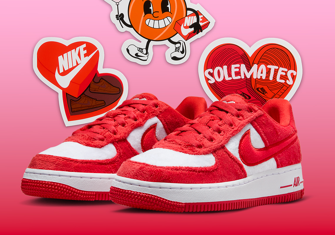 Đôi Giày Nike Air Force 1 'Valentine's Day 2024': Một Bước Chạm Nhẹ, Một Điệu Nhảy Vui Vẻ - 1