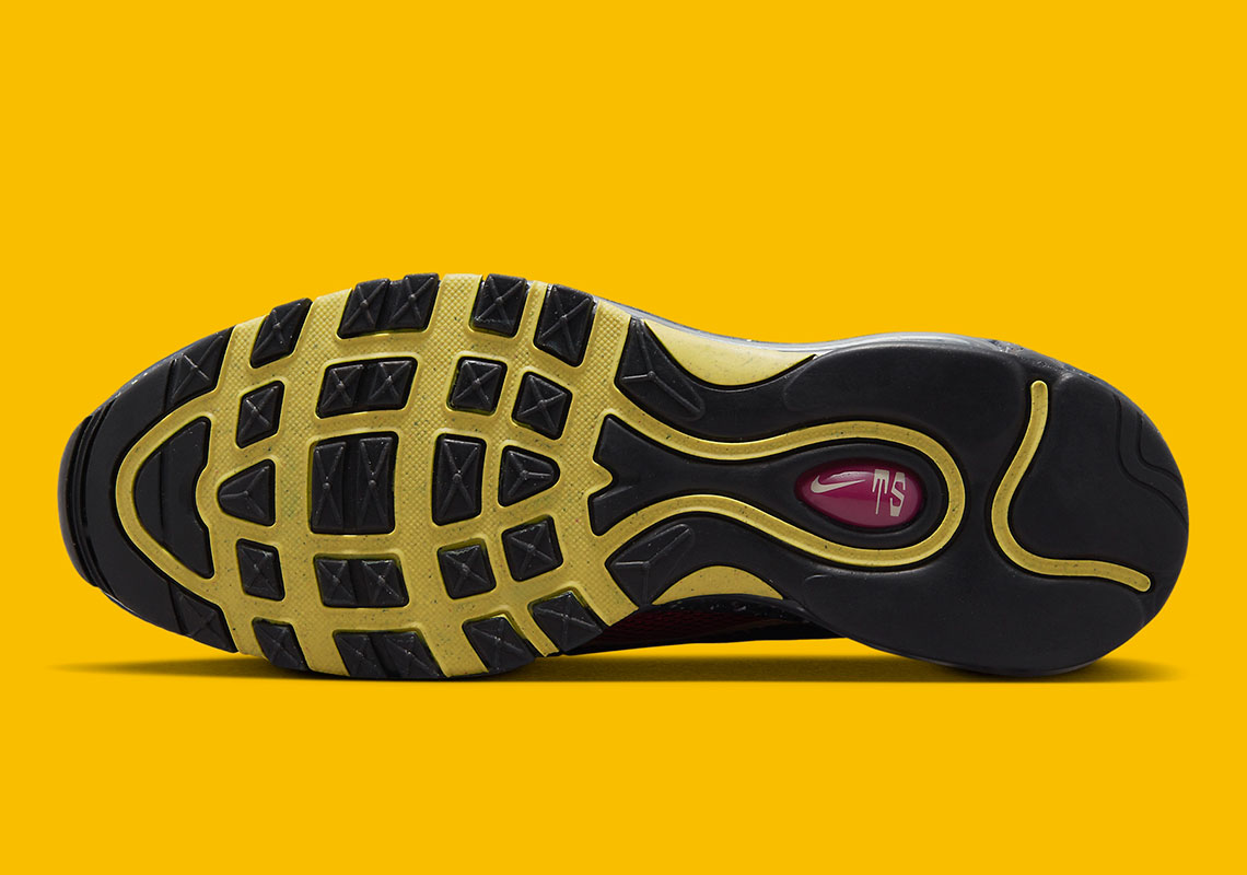 Đôi giày Nike Air Max Max Terrascape 97 Màu vàng sáng với Maroon - 6