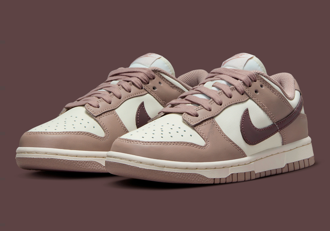 Đôi giày Nike Dunk Low mới ra mắt: Sail/Diffused Taupe/Plum Eclipse - Phong cách cổ điển đầy thú vị! - 1