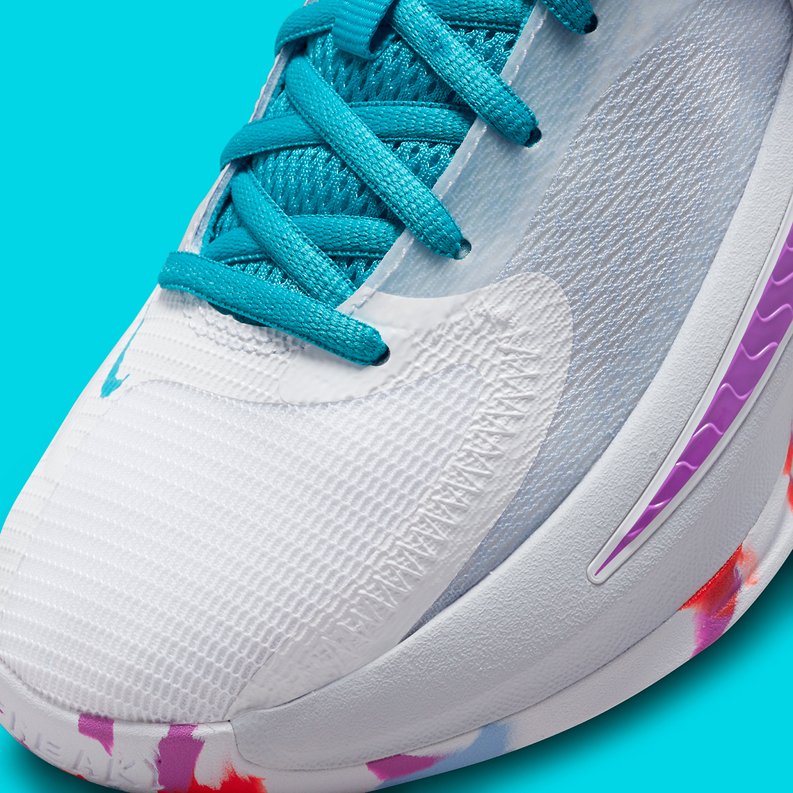 Đôi giày Nike Zoom Freak 4 trẻ em xuất hiện với hình ảnh Giấc mơ hoa vân anh - 7