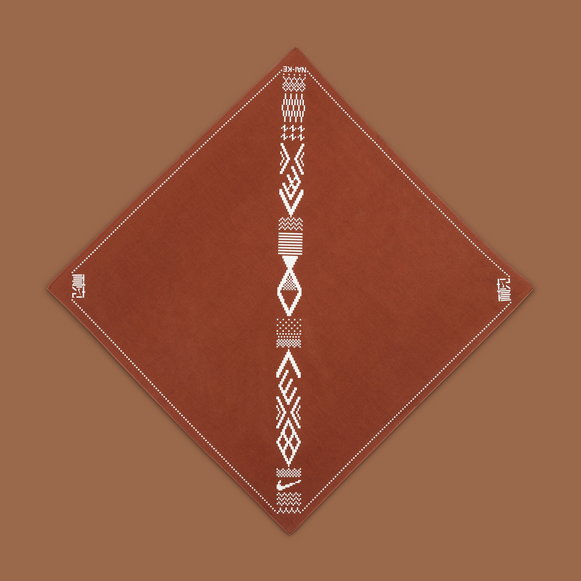 Đôi giày sneaker Nike Air Force 1 NAI-KE với màu nâu - 11