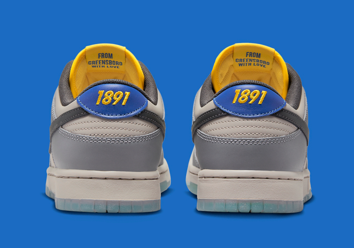 Đôi giày sneaker Nike Dunk Low North Carolina A&T - 5