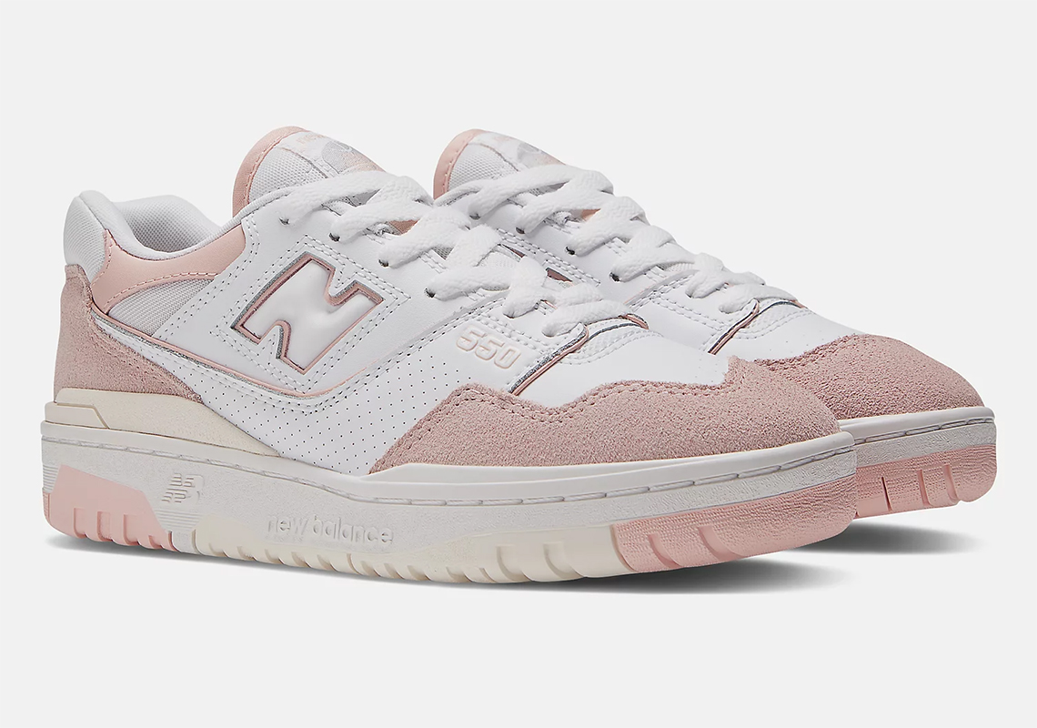 Đôi giày sneaker nữ New Balance 550 Pink Sand dự kiến phát hành vào ngày 19 tháng 10 - 1