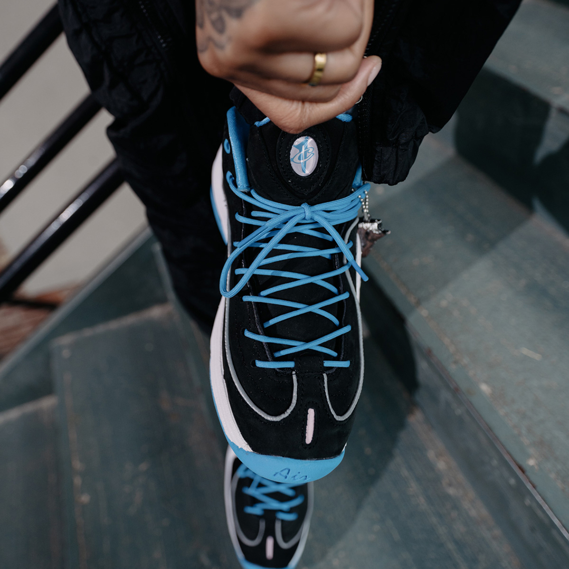 Đôi giày Social Status Nike Air Max Penny 2 Black - 6