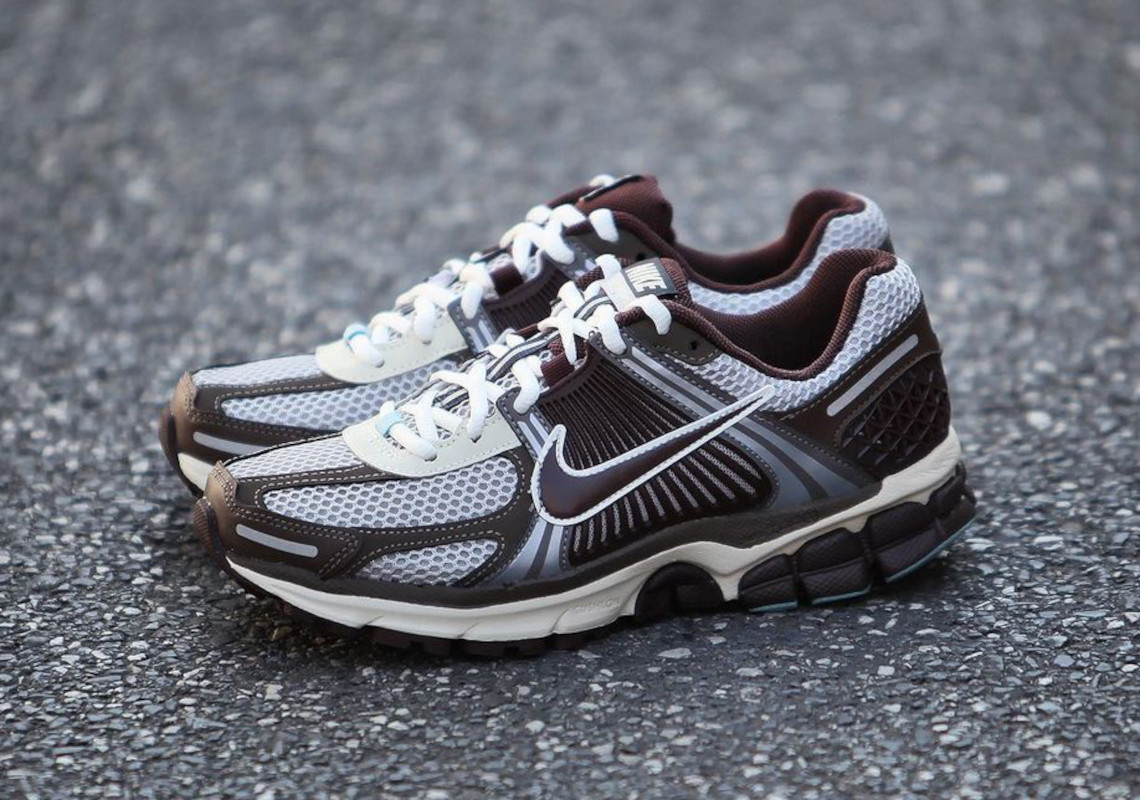 Đôi Nike Zoom Vomero 5 màu Nâu trầm và Xanh sống động - 5