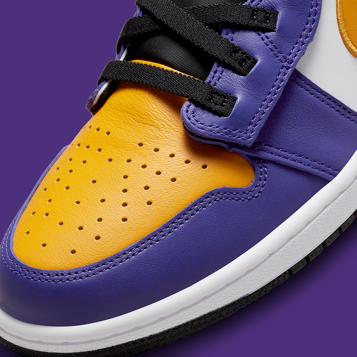 Đôi sneaker Air Jordan 1 FlyEase Lakers - 11