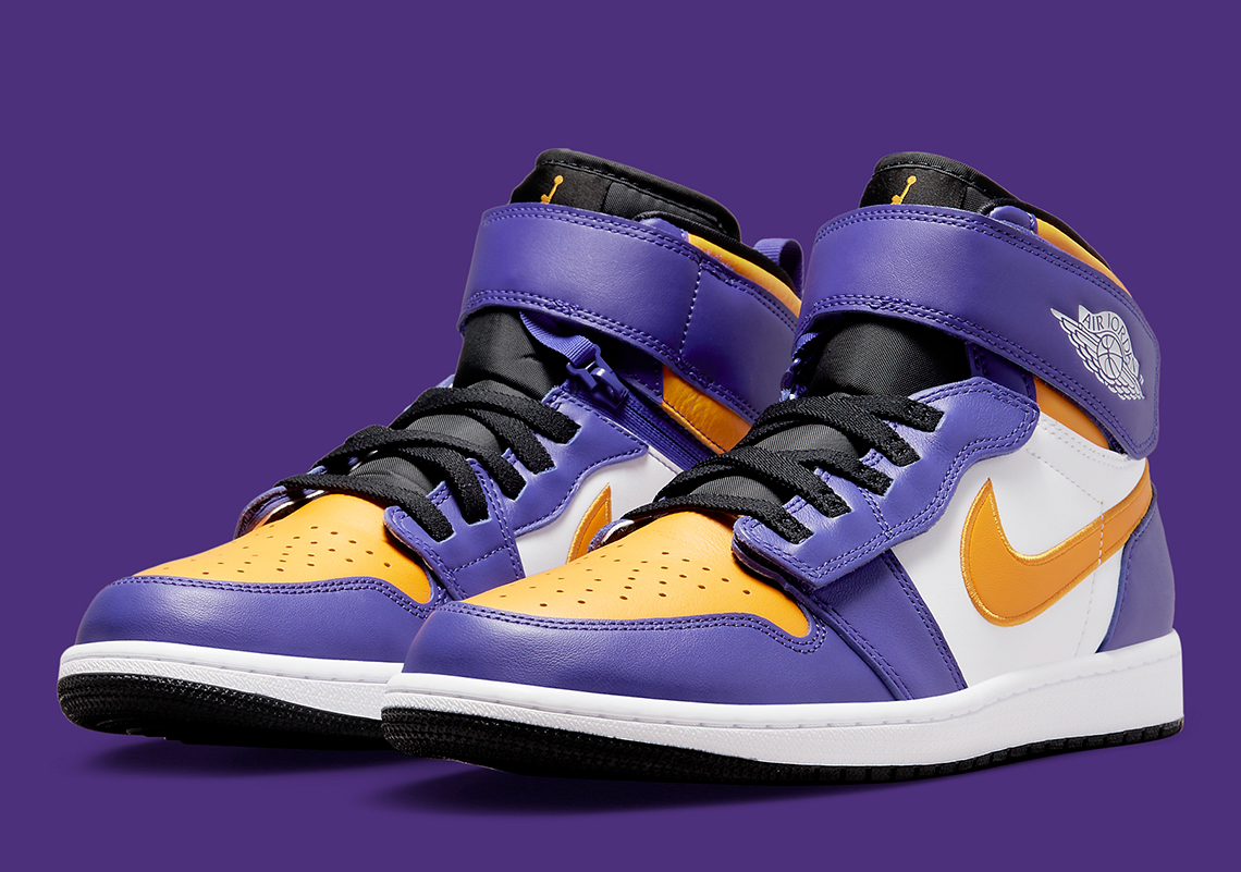 Đôi sneaker Air Jordan 1 FlyEase Lakers - 2
