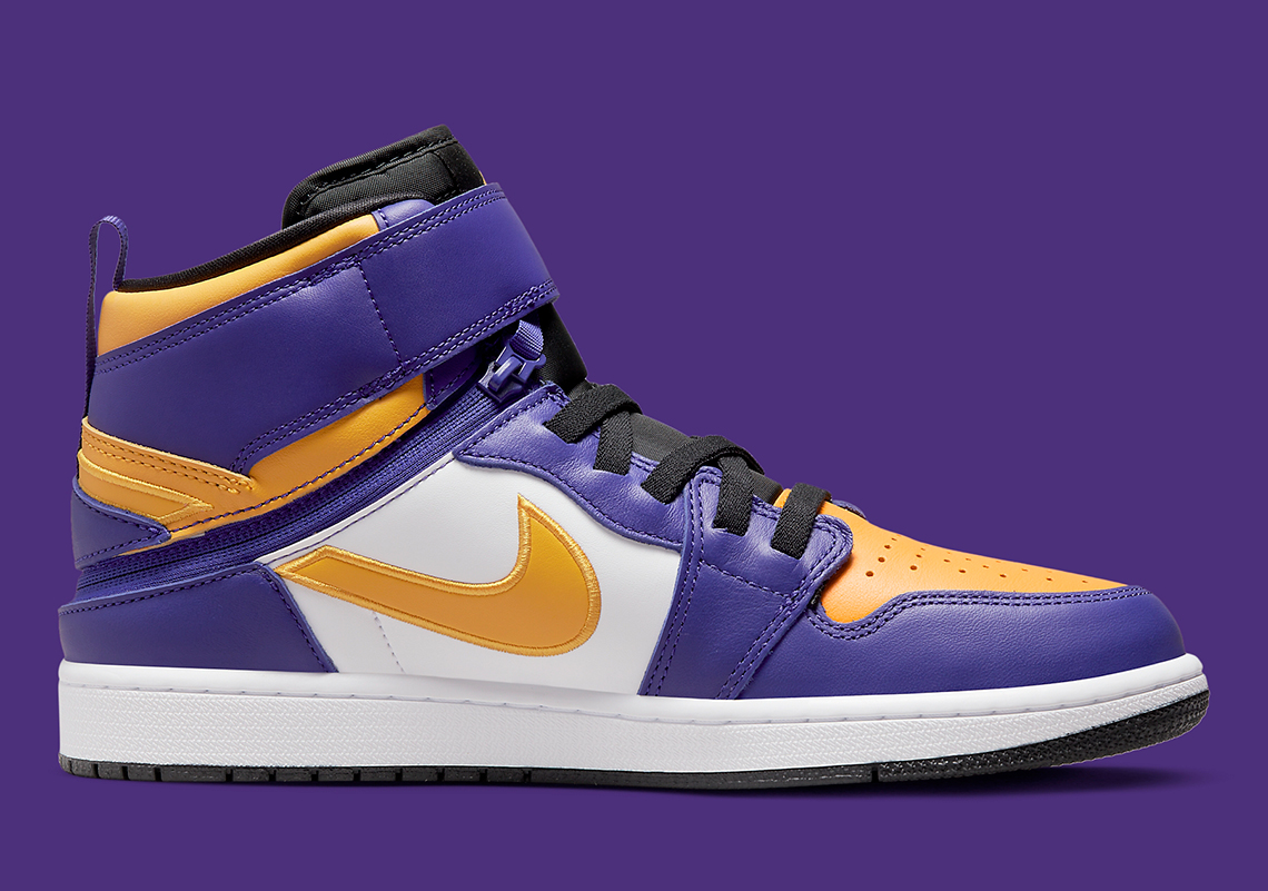 Đôi sneaker Air Jordan 1 FlyEase Lakers - 4
