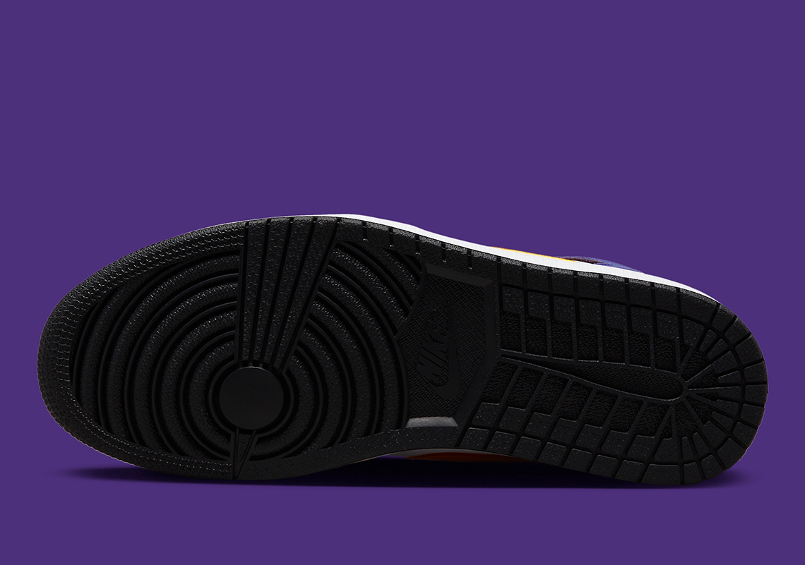 Đôi sneaker Air Jordan 1 FlyEase Lakers - 7