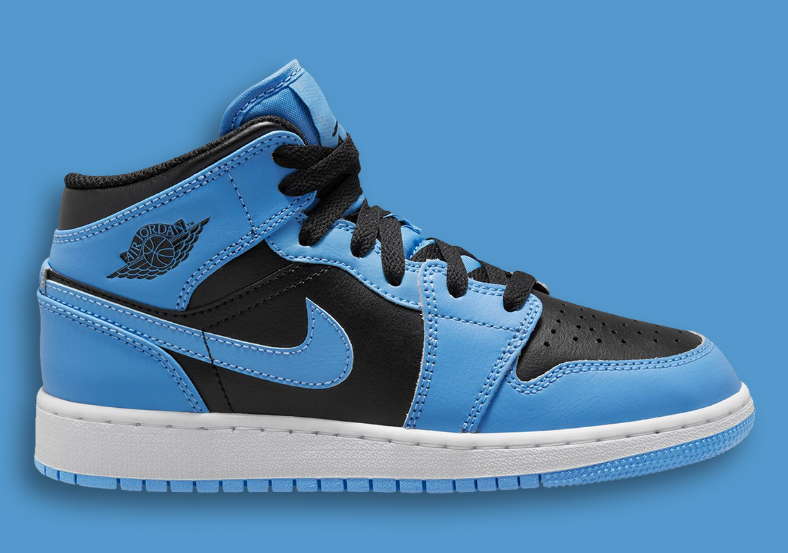 Đôi sneaker Air Jordan 1 Mid với màu University Blue - 1