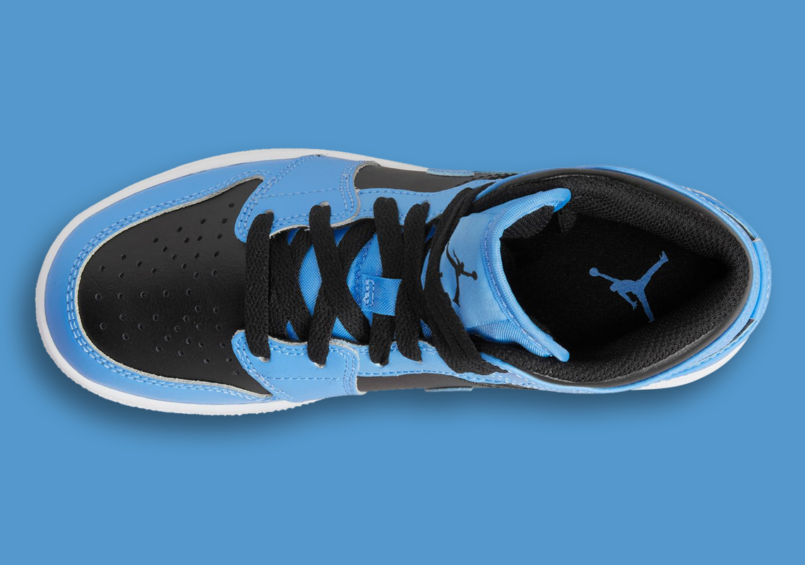 Đôi sneaker Air Jordan 1 Mid với màu University Blue - 3