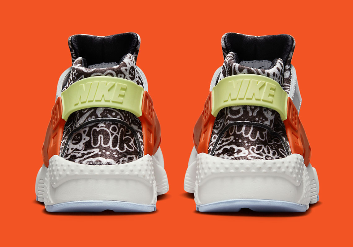 Doodles được phác thảo trên chiếc GS Nike Air Huarache này - 5
