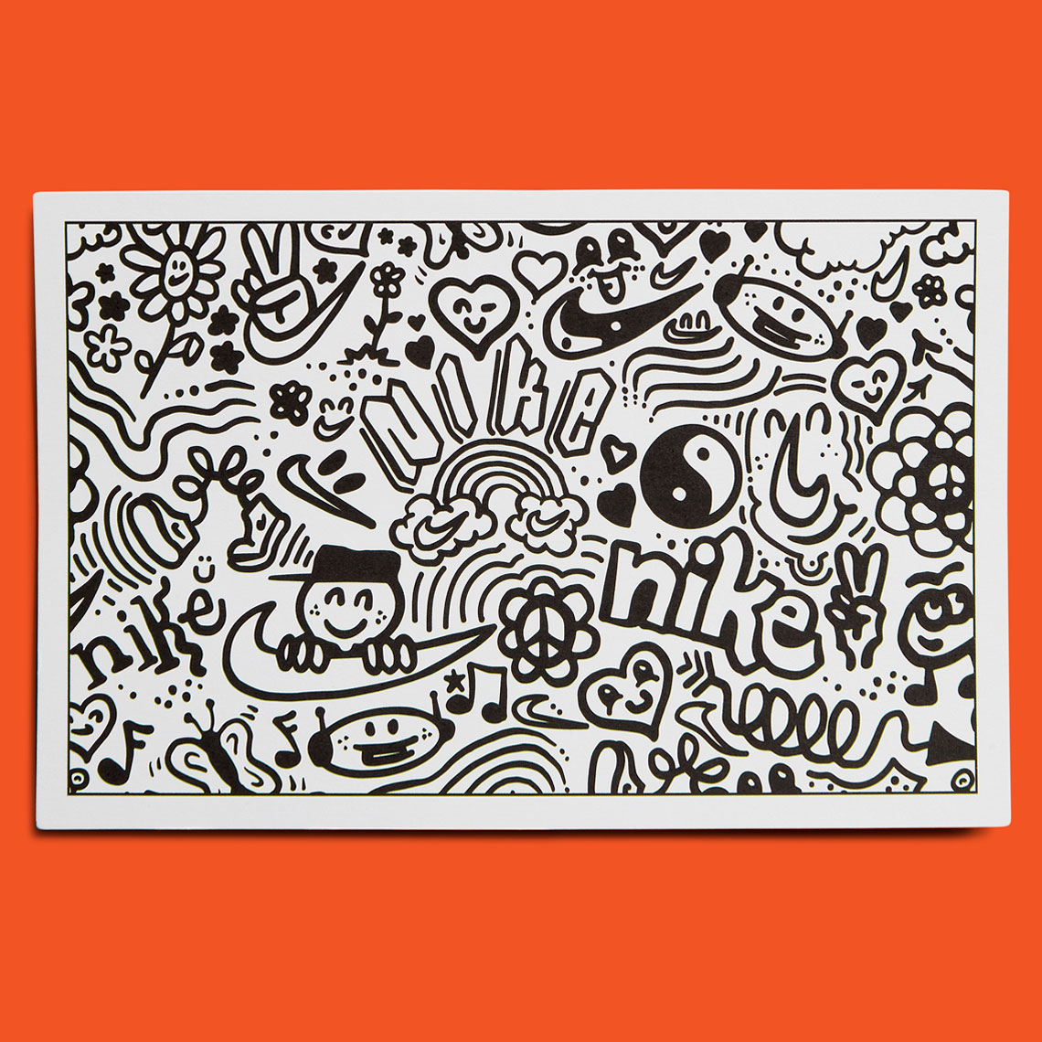 Doodles được phác thảo trên chiếc GS Nike Air Huarache này - 9