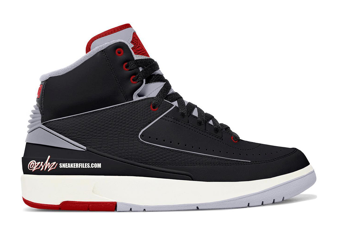 Dự kiến ​​Air Jordan 2 Black Cement sẽ ra mắt vào tháng 9/2023 - 1