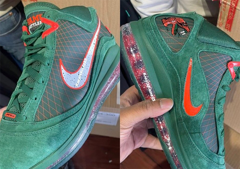 FAMU nhận được Nike LeBron 7 Gorge Green - 1