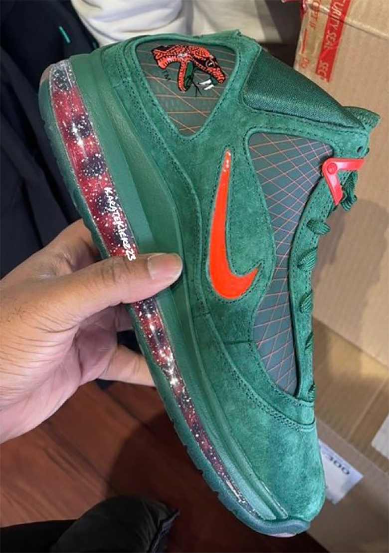 FAMU nhận được Nike LeBron 7 Gorge Green - 2