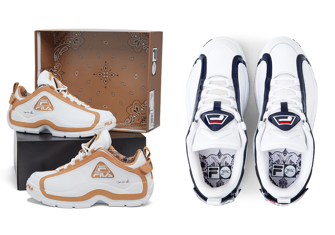 FILA And The Shakur Estate Honor Tupac với di sản Grant Hill 2 Low