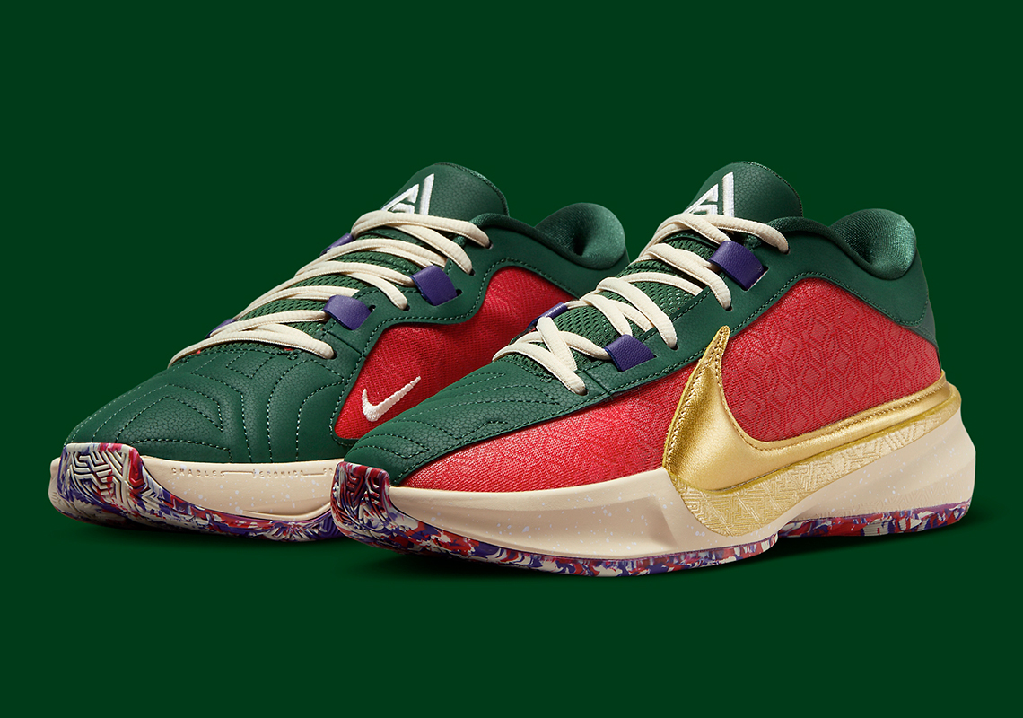 Giannis Antetokounmpo: Zoom Freak 5 - Màu sắc Keep It A Buck và tình yêu dành cho Milwaukee - 2