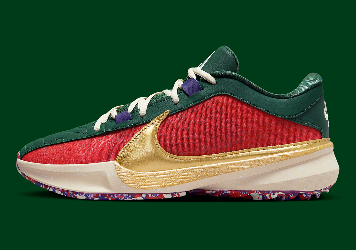 Giannis Antetokounmpo: Zoom Freak 5 - Màu sắc Keep It A Buck và tình yêu dành cho Milwaukee - 3