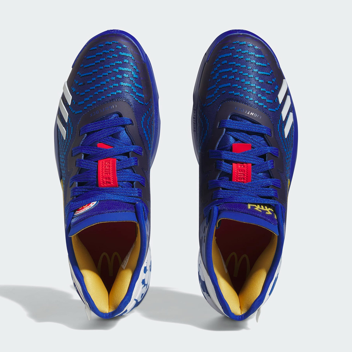 Giày adidas D.O.N. Issue #4 Team Navy được Donovan Mitchell thiết kế đặc biệt cho sự kiện McDonald's All-American 2023 - 6
