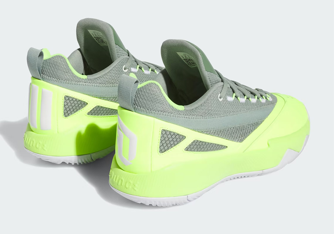 Giày adidas Dame Certified 2.0 'Lucid Lemon': Màu Sắc Sáng Lấp Lánh Cho Mùa Bóng Rổ Mới - 2