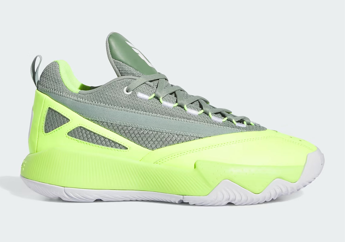 Giày adidas Dame Certified 2.0 'Lucid Lemon': Màu Sắc Sáng Lấp Lánh Cho Mùa Bóng Rổ Mới - 3