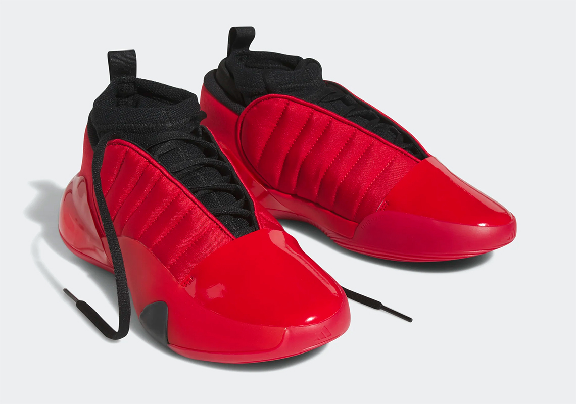 Giày adidas Harden Vol. 7 mới ra mắt với màu Better Scarlet nổi bật - 2